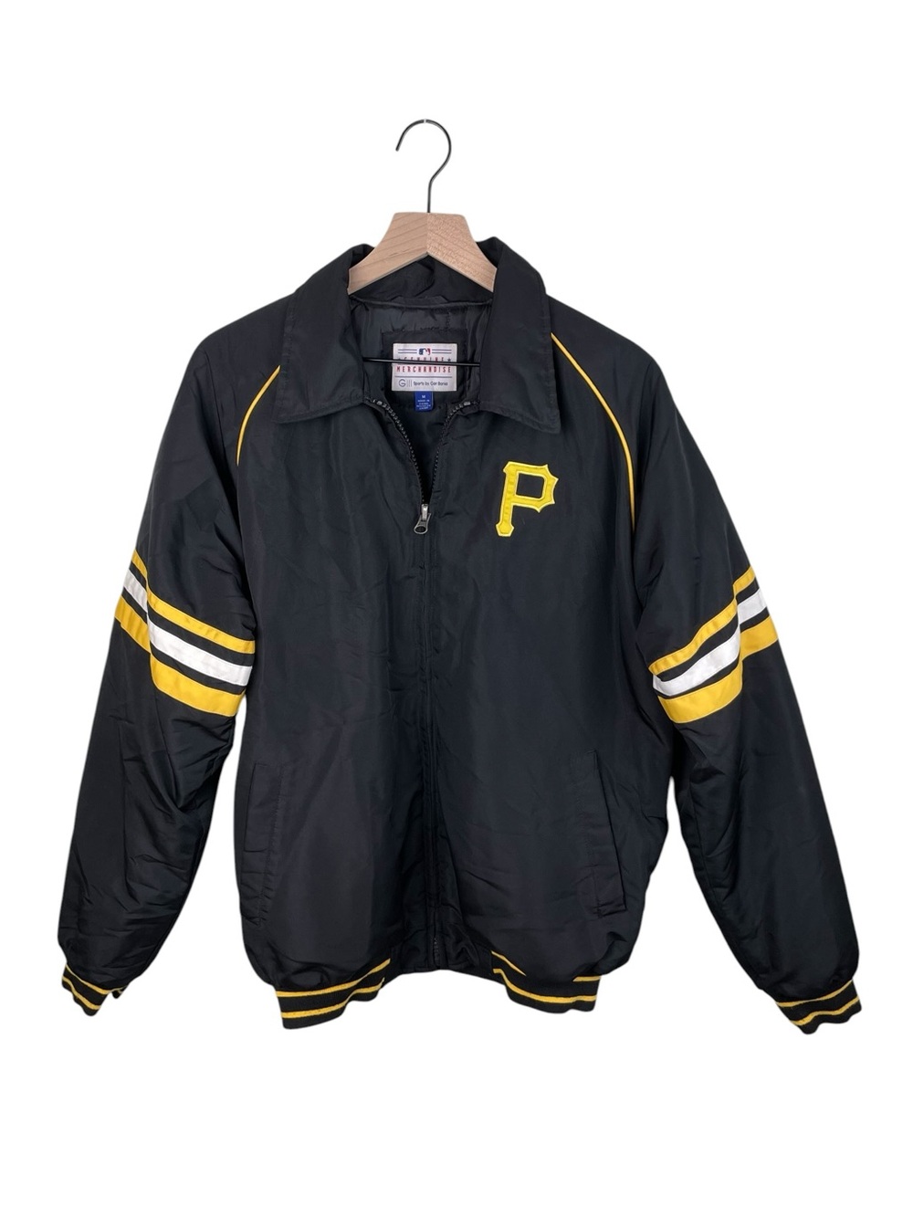 Vintage GIII MLB Pittsburgh Pirates Genuine Merchandise Padded Jacket Medium 90s